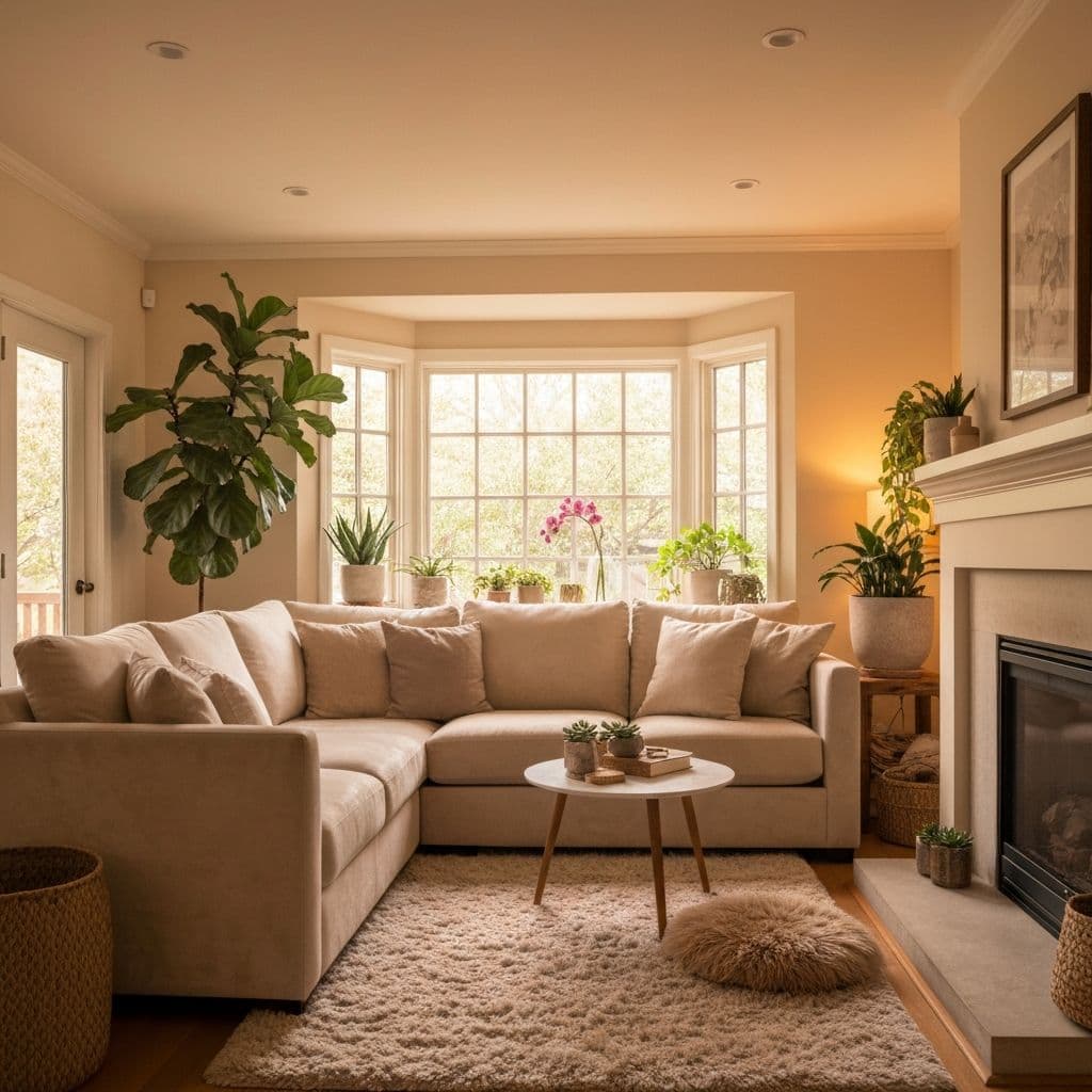 Warm supportive home environment representing family support during addiction recovery and mental health treatment